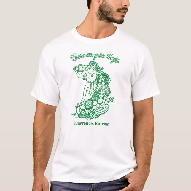 Corno Cafe - GREEN T-Shirt (Vorderseite)
