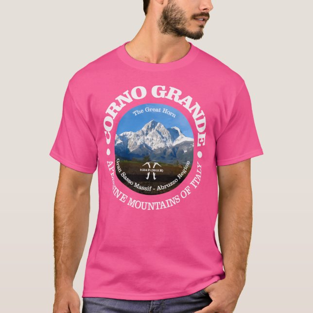 Corno Grande (P) T-Shirt (Vorderseite)