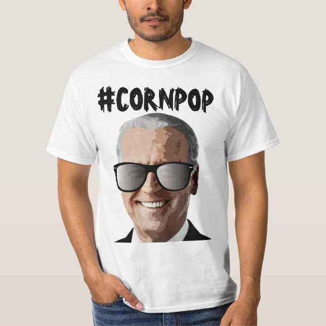 CORNPOP JOE BIDEN T-SHIRTS (Devant)