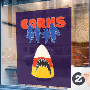 CORNS FENSTERAUFKLEBER