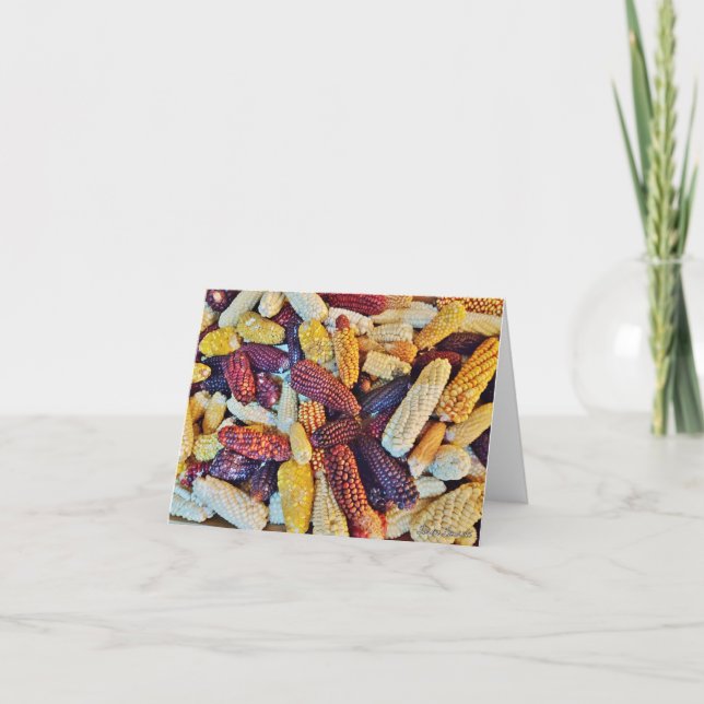 Corns of Quite, Equador Karte (Vorderseite)