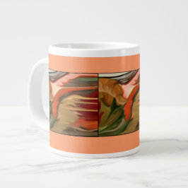 Cornucopia Abstrakt Art Jumbo-Tasse