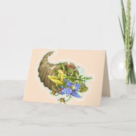 CORNUCOPIA BLANK - CARTE TOUTE OCCASION