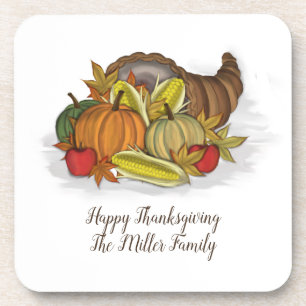 Cornucopia Harvest Getränkeuntersetzer