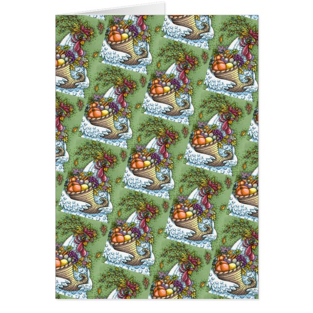 CORNUCOPIA HEN, ERNTEDANK CHICKEN HARVEST Leere (Vorne)