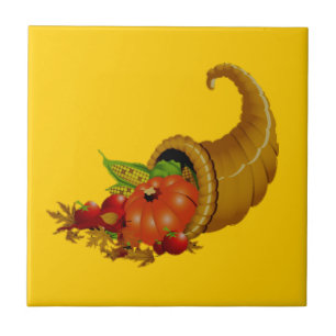 Cornucopia/Horn von Plenty Fliese