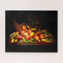 Cornucopia mit Äpfeln