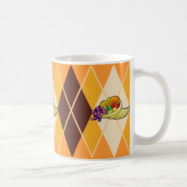 Cornucopia-Raute Kaffeetasse (Rechts)