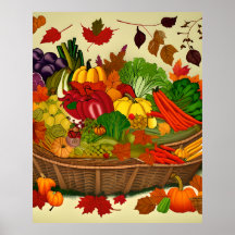 Cornucopia voll mit Gemüse