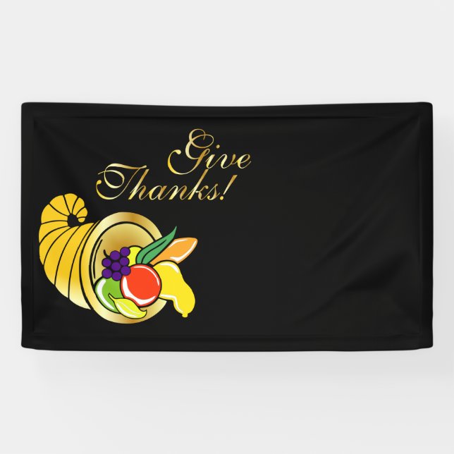 Cornucopie Banner (Horizontal)