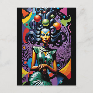 Cornutopia - Ken Gage Surreal Art Postkarte