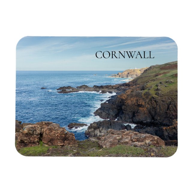 Cornwall England Foto Magnet (Horizontal)