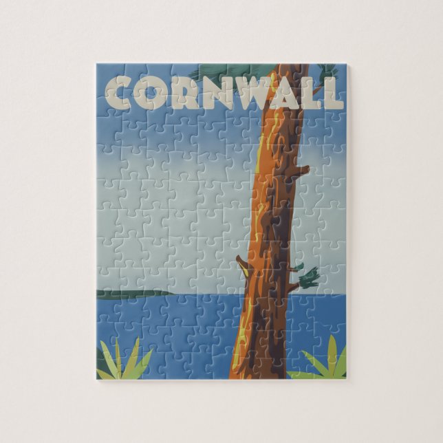 Cornwall fahren mit dem Zug (Vertikal)