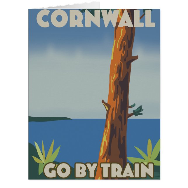Cornwall fahren mit dem Zug (Vorderseite)