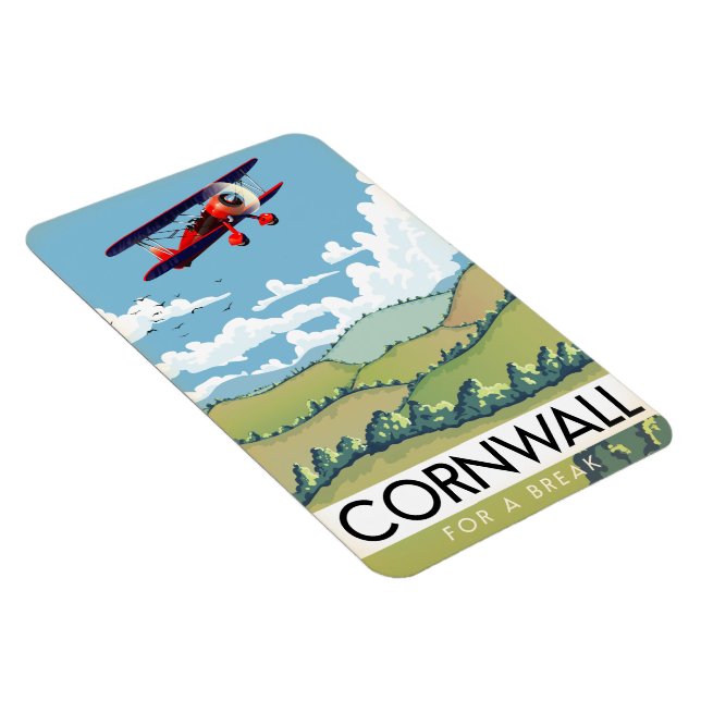 Cornwall für eine Pause Magnet (Rechte Seite)
