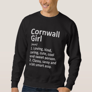 Cornwall Girl Pa Pennsylvania Funny City Zuhause R Sweatshirt