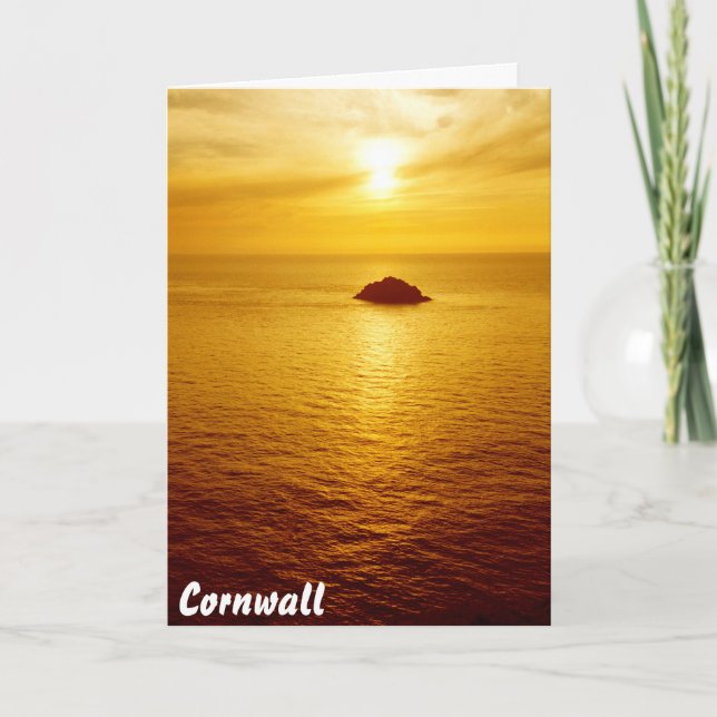 Cornwall Karte (Vorderseite)