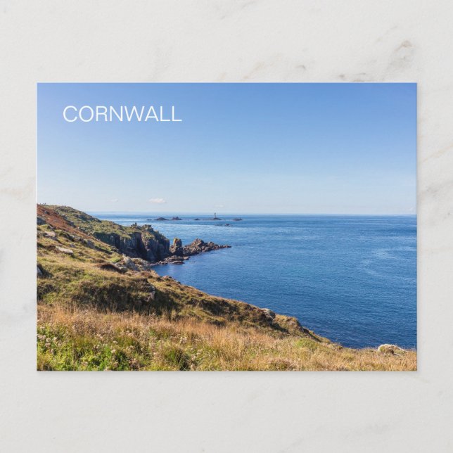Cornwall Land’s End England  Postkarte (Vorderseite)