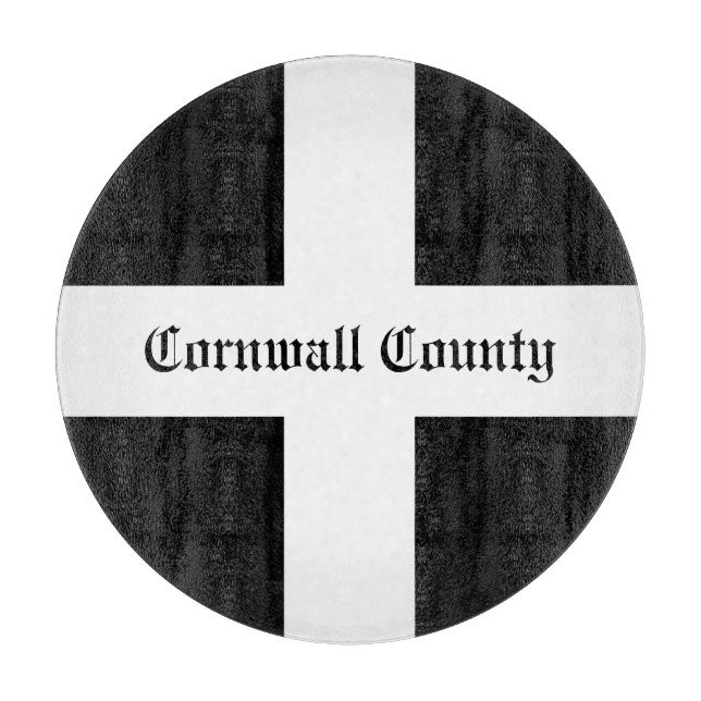 Cornwall Landkreis Flag Schneidebrett (Vorderseite)