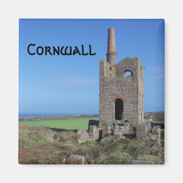 Cornwall Mine Motor House Magnet (Vorne)