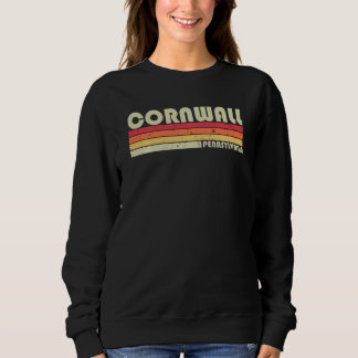 Cornwall Pa Pennsylvania Funny City Zuhause Root R Sweatshirt