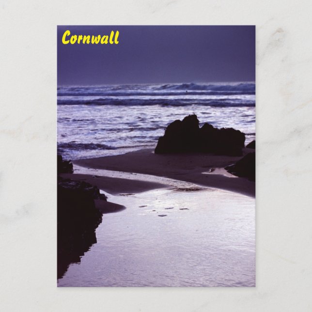 Cornwall Postkarte (Vorderseite)