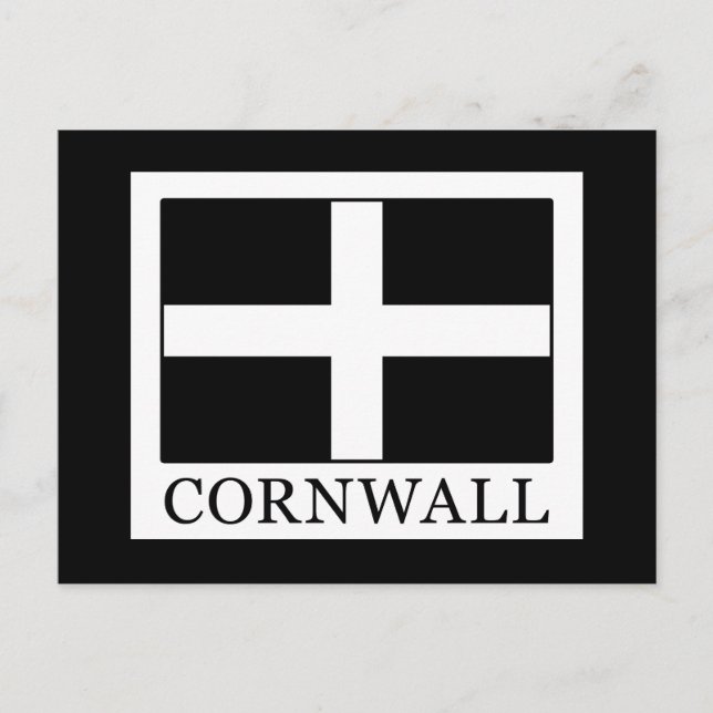 Cornwall Postkarte (Vorderseite)