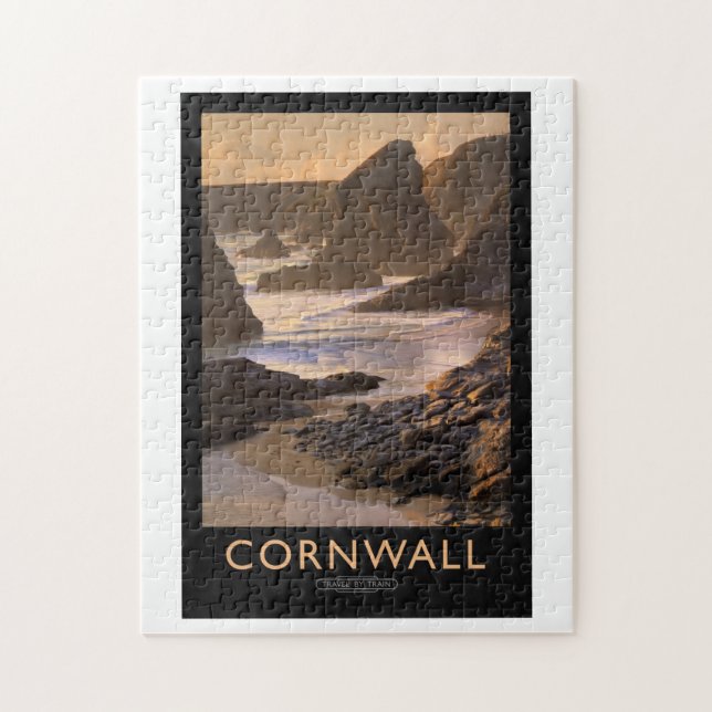 Cornwall Railposter (Vertikal)