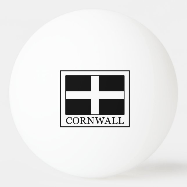 Cornwall Tischtennisball (Vorderseite)