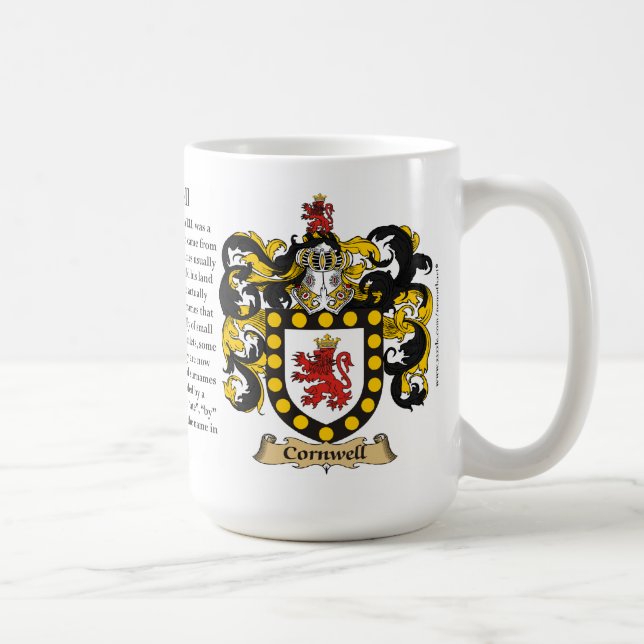 Cornwell, der Ursprung, die Bedeutung und das Kaffeetasse (Rechts)