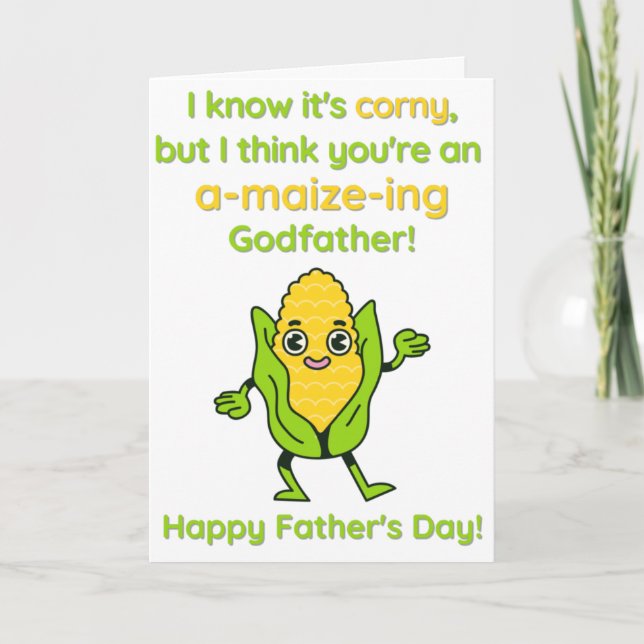 Corny, A-Mais-Ing Godvaterkarte Karte (Vorderseite)