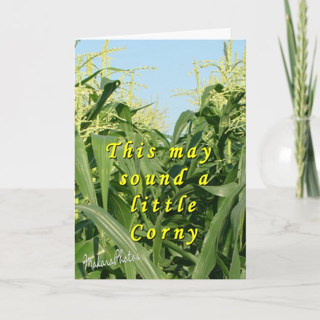 Corny-anpassen Karte (Vorderseite)