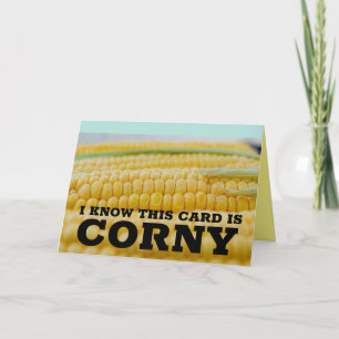 CORNY CORN SUR LES CARTES D'ANNIVERSAIRE DU COB