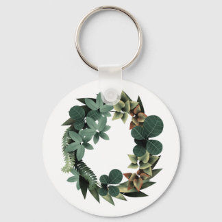 Coroa de Plantas Schlüsselanhänger