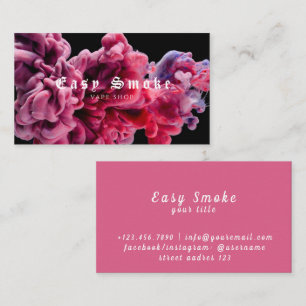 Corolful Smoke Vape Shop Carte de visite