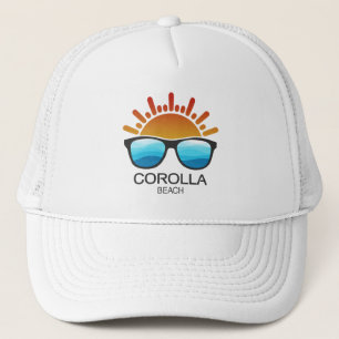 Corolla Beach North Carolina Sonnenbrille Truckerkappe