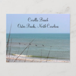 Corolla Beach OBX Postcard Postkarte