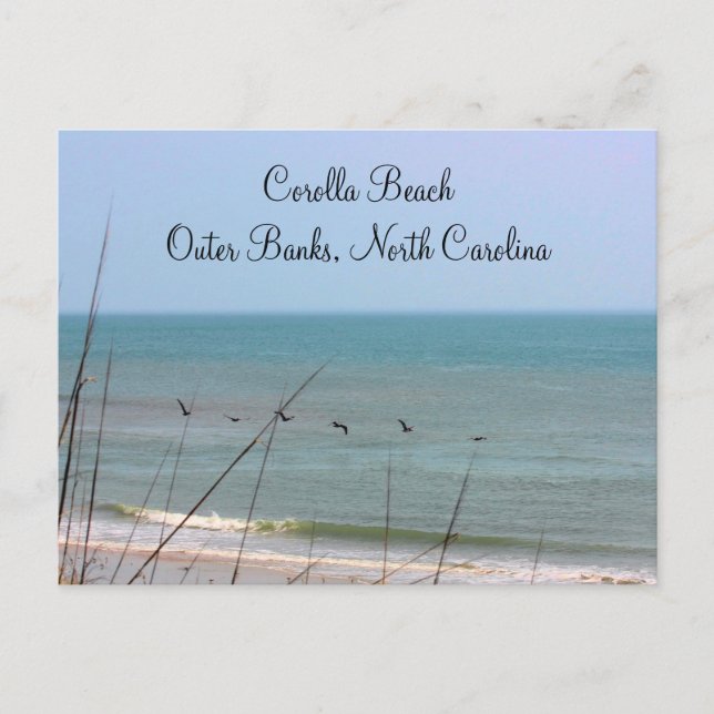 Corolla Beach OBX Postcard Postkarte (Vorderseite)