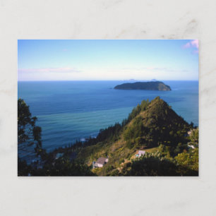 Coromandel Neuseeländische Spitze des Paku Tairua Postkarte