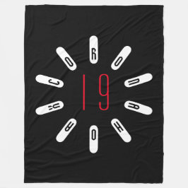 CORONA 19 HOAX Fleece-Decke Fleecedecke