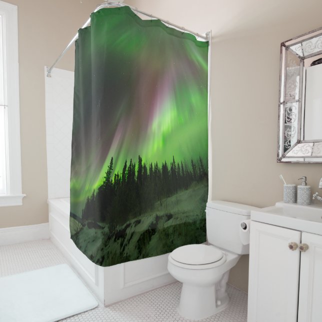 Corona Aurora Duschvorhang (Beispiel)