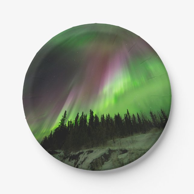 Corona Aurora Pappteller (Vorderseite)