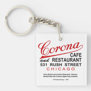 Corona Café and Restaurant, Chicago, IL Schlüsselanhänger