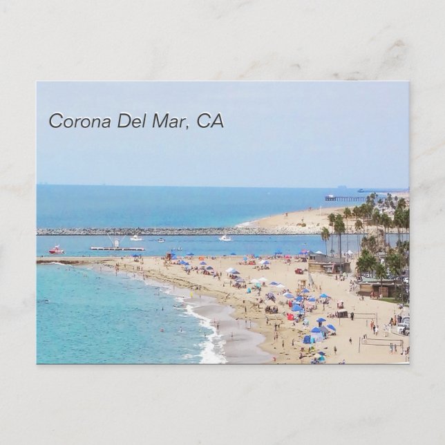 Corona Del Mar, CA Postkarte (Vorderseite)