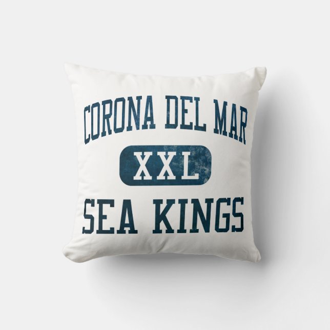Corona- del Marseekönige Leichtathletik Kissen (Vorderseite)