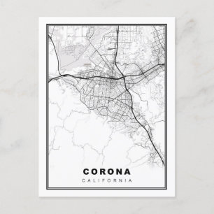 Corona-Karte Postkarte