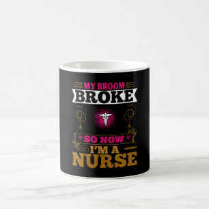 Corona Nurses - Mein Broom Broke Kaffeetasse