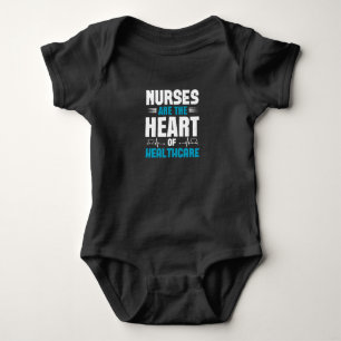 Corona Pfleger - Herz Des Gesundheitswesens Baby Strampler