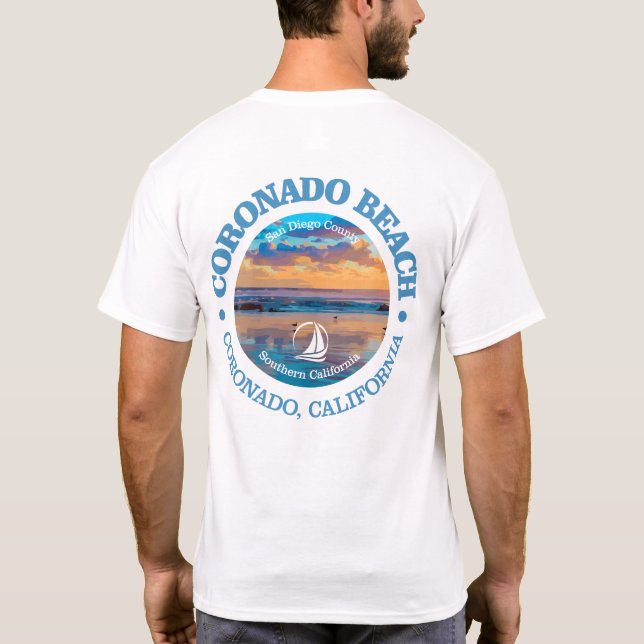 Coronado Beach (C) T-Shirt (Rückseite)