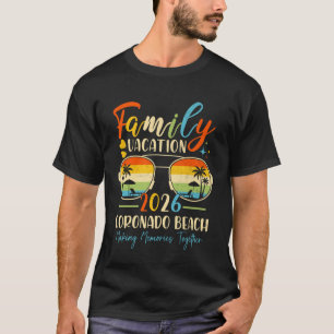 Coronado Beach Kalifornien Familienurlaub 2026 Som T-Shirt